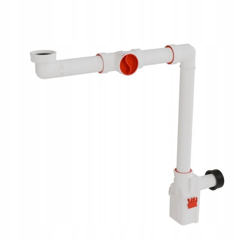 SYFON UMYWALKOWY OSZCZĘDZAJĄCY MIEJSCE Z FILTREM REGULOWANY - JANO S2240