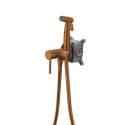 BALNEO BATERIA BIDETOWA PODTYNKOWA MIEDŹ SZCZOTKOWANA CASCADE MODEL 2 COPPER