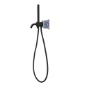 BALNEO BATERIA WANNOWA PODTYNKOWA 4-OTWOROWA CZARNY MAT CASCADE MODEL 3 BLACK