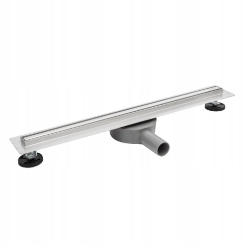 BALNEO SLIM LOW PROLINE INOX 90 - ODPŁYW LINIOWY SLIM 90 CM, STAL NIERDZEWNA INOX SZCZOTKOWANY