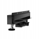 BALNEO W-DRAIN NEXT BLACK 70 - ODPŁYW LINIOWY ŚCIENNY CZARNY MAT 70 CM DWUSTRONNY STAL NIERDZEWNA