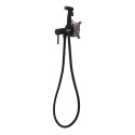 BALNEO BATERIA BIDETOWA PODTYNKOWA CZARNY MAT CASCADE MODEL 2 BLACK