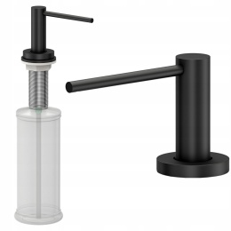 QUADRON JUDY MFT004-BLM - DOZOWNIK WPUSZCZANY DO PŁYNU CZARNY MAT 500ML