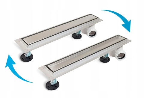 BALNEO SIDE-DRAIN 50 - ODPŁYW LINIOWY 50 CM DWUSTRONNY Z SYFONEM BOCZNYM OBROTOWYM BALNEO SIDE-DRAIN 50 - ODPŁYW LINIOWY 50 CM DWUSTRONNY Z SYFONEM BOCZNYM OBROTOWYM