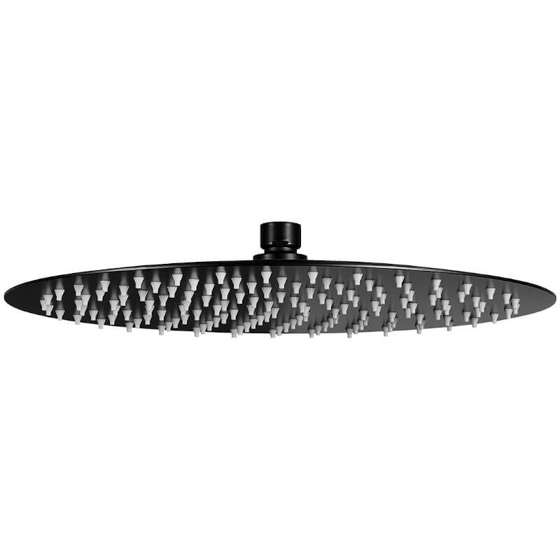 LAVEO RONDO NLX 7D2S - DESZCZOWNIA GÓRNA STALOWA CZARNA SLIM 30CM LAVEO RONDO NLX 7D2S - DESZCZOWNIA GÓRNA STALOWA CZARNA SLIM 30CM