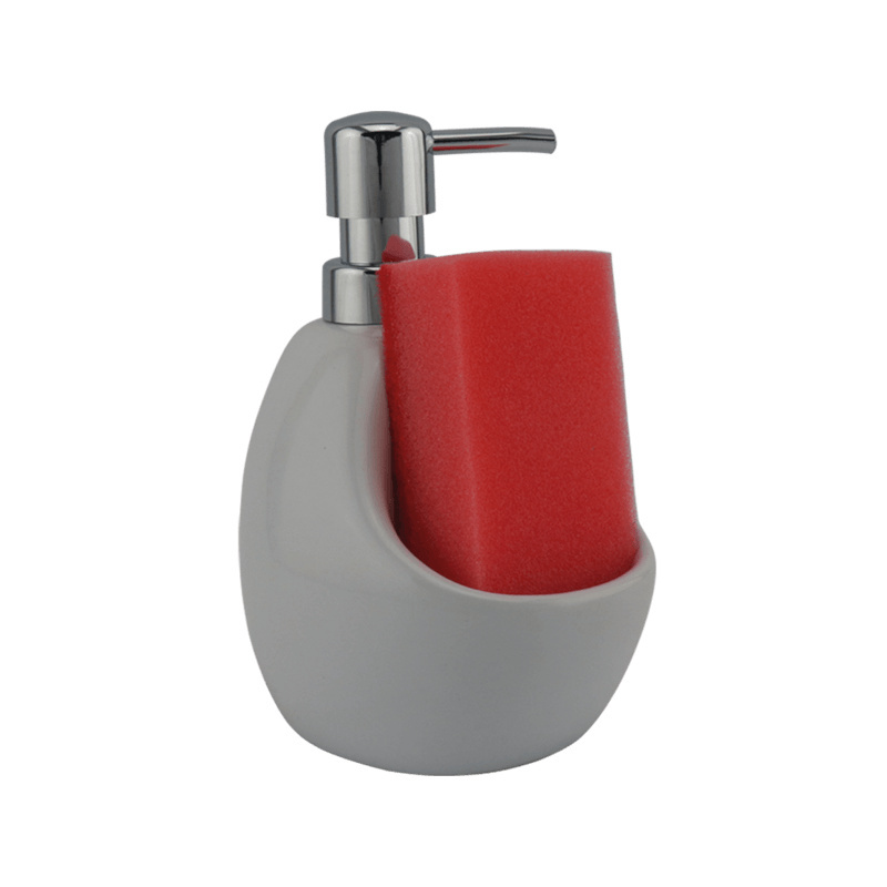 DOZOWNIK CERAMICZNY DO PŁYNU MYDŁA BIAŁY KUCHINOX LUPO AMP 005M DOZOWNIK CERAMICZNY DO PŁYNU MYDŁA BIAŁY KUCHINOX LUPO AMP 005M