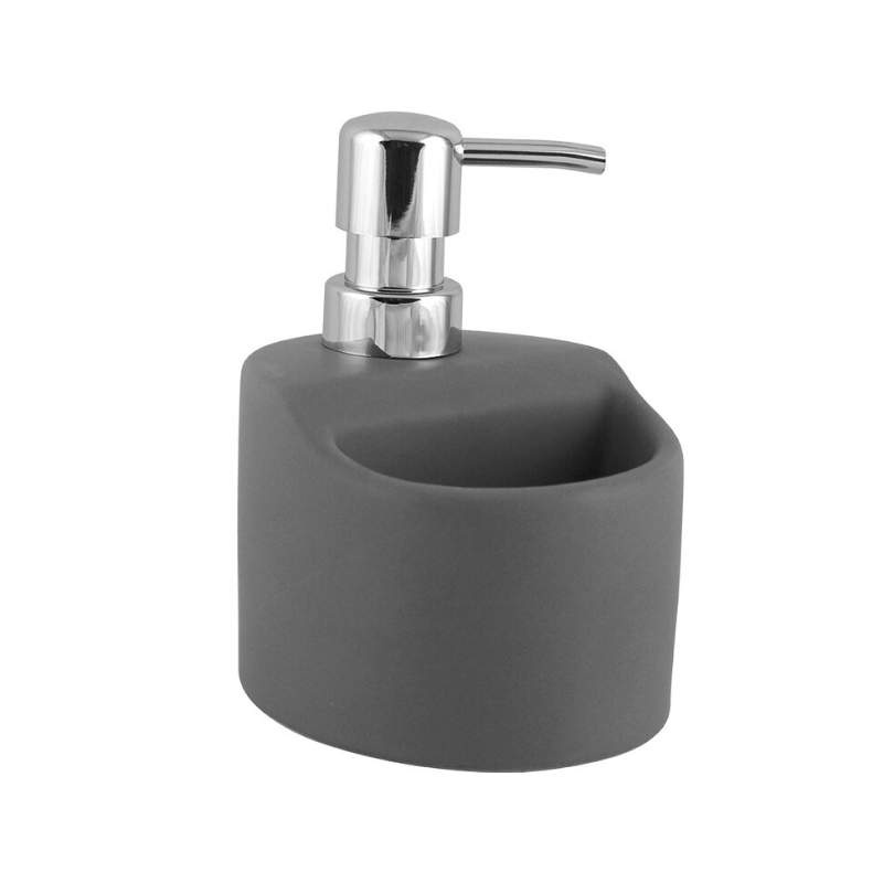 DOZOWNIK CERAMICZNY DO PŁYNU MYDŁA SZARY MAT KUCHINOX YOGO AMP 5M2M DOZOWNIK CERAMICZNY DO PŁYNU MYDŁA SZARY MAT KUCHINOX YOGO AMP 5M2M
