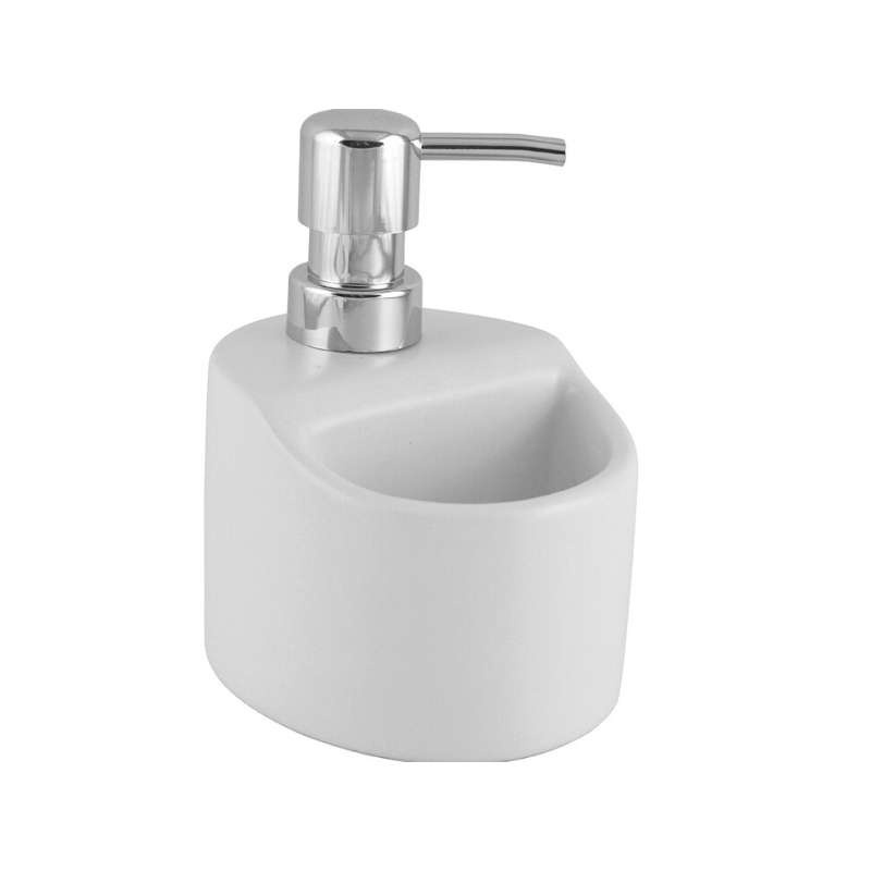 DOZOWNIK CERAMICZNY DO PŁYNU MYDŁA BIAŁY MAT KUCHINOX YOGO AMP 6M2M DOZOWNIK CERAMICZNY DO PŁYNU MYDŁA BIAŁY MAT KUCHINOX YOGO AMP 6M2M