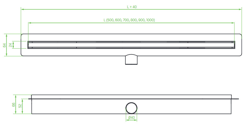 LAVEO SLIM COS 710D - ODPŁYW LINIOWY 100CM CZARNY SLIM STAL NIERDZEWNA LAVEO SLIM COS 710D - ODPŁYW LINIOWY 100CM CZARNY SLIM STAL NIERDZEWNA