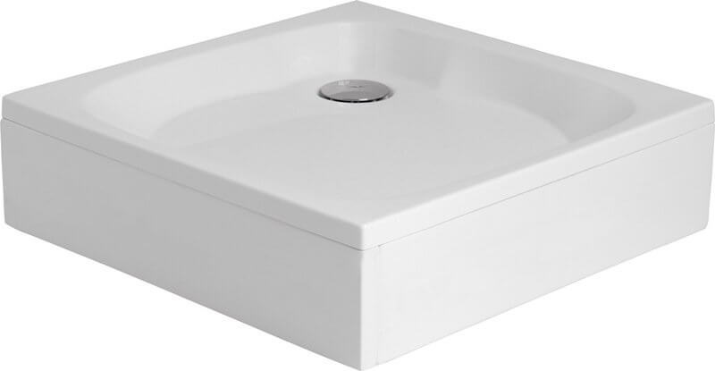 POLIMAT NOWY STYL 00611 - BRODZIK KWADRATOWY 80x80 POD OBUDOWĘ AKRYLOWY BIAŁY POLIMAT NOWY STYL 00611 - BRODZIK KWADRATOWY 80x80 POD OBUDOWĘ AKRYLOWY BIAŁY