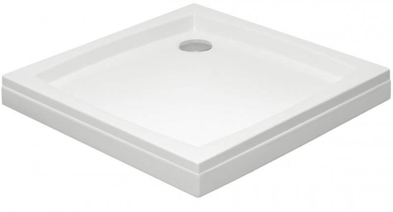 POLIMAT PATIO 00736 - BRODZIK KWADRATOWY 90x90 POD OBUDOWĘ AKRYLOWY BIAŁY POLIMAT PATIO 00736 - BRODZIK KWADRATOWY 90x90 POD OBUDOWĘ AKRYLOWY BIAŁY